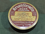 Vintage German Arsenferratin Medicine Tin