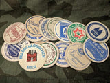 Vintage German Beer Coasters (Set of 5)