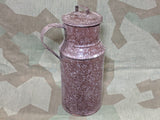 Vintage German Brown Enamel Jug