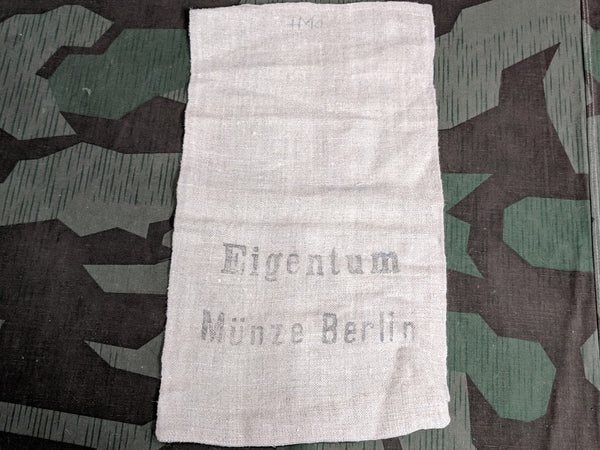 Vintage German Eigentum Münze Berlin Money Bag
