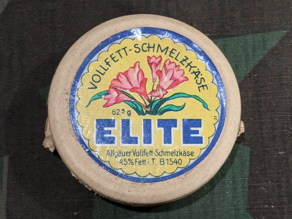 Vintage German Elite Vollfett-Schmelzkäse Cheese Spread Container