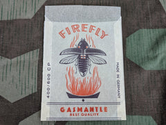 Vintage WWII-era German Firefly Gasmantle Lantern Parts Sales Bag
