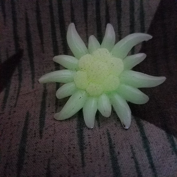 Glow in the Dark Edelweiss Pin
