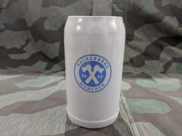 Vintage German Hackerbräu München 1L Beer Krug