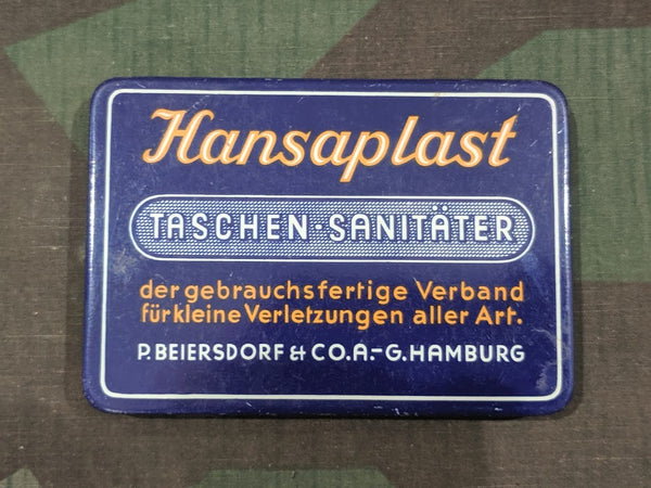 Vintage German Hansaplast Pocket Medic Tin