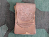 Vintage German Köln Souvenir Leather Cigarette Case