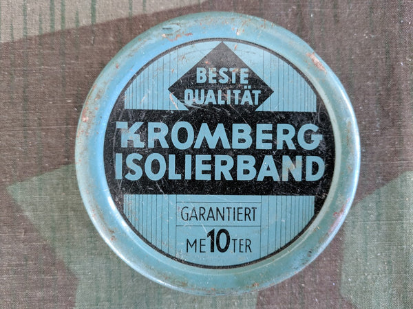 Vintage German Kromberg Isolierband Electrical Tape Tin