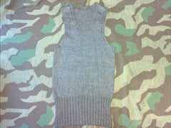 Vintage German Look Gray Sweater Vest (WWII era)