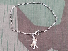 Vintage German Lucky Chimney Sweep Bracelet 835 Silver