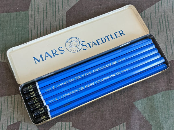 Vintage German Mars Staedtler FULL Box of 12 Pencils