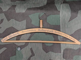 Vintage German Men's Clothing Store Advertising Hanger