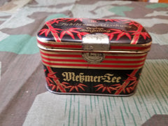 Vintage German Meßmer-Tee Tea Tin