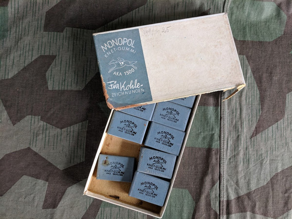 Vintage German Monopol Soft Erasers for Charcoal Drawings
