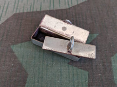 Vintage German "Nicht bezahlt" Small Stamp and Stamp Pad