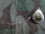Vintage Austrian Pocket Watch with Protector and Chain