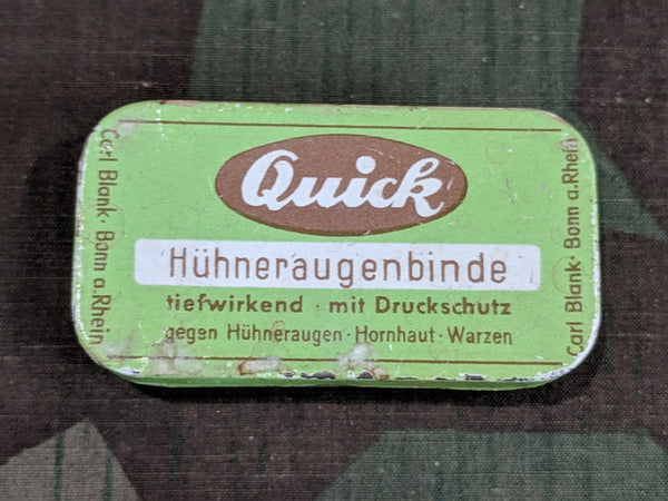 Vintage German Quick Foot Bandage Tin