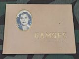 Vintage German Ramses Filmbilder Incomplete Cigarette Card Book