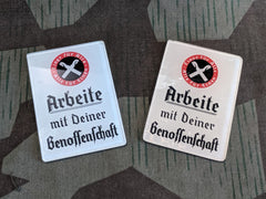 Vintage German Union Genossenschaft Pocket Mirror