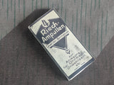 Vintage German WWII-era Riech-ampullen Box of Smelling Salts