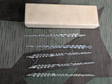 Vintage Glass Icicle Christmas Ornaments from Germany