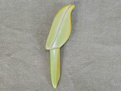 Vintage Green Bakelite Bird Pin