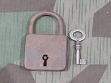 Vintage MOLA German Square Lock 1 Key
