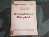 WWII 1935 Weihnachtliches Kleingebäck Christmas Cookbook Frauenwerk