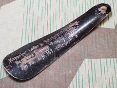 Vintage Pre-WWII German Shoe Horn Advertising 