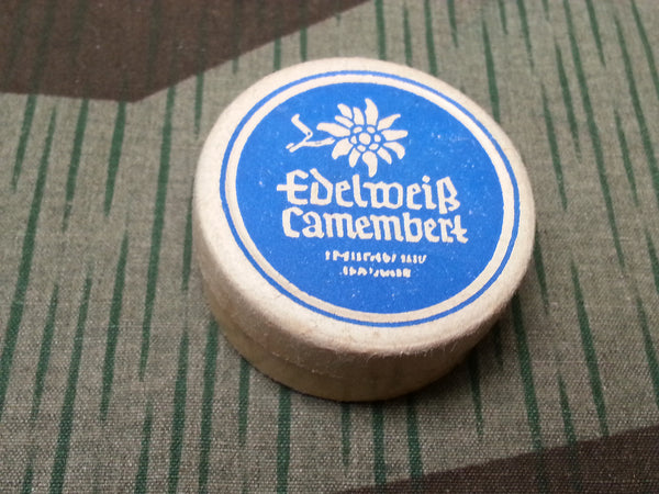Vintage Small German Edelweiss Camembert Cheese Container