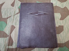 Vintage WWII-era German Black Organizer
