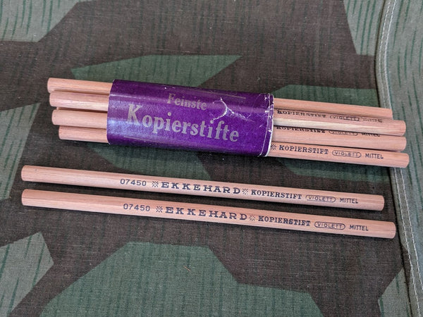 Vintage WWII-era German Ekkehard Purple Colored Pencils