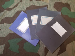 Vintage WWII-era German Graphic Paper Notebooks