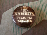 Vintage WWII-era German Kaiser's Pectoral Tabletten Tin