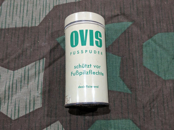 Vintage WWII-era German Ovis Foot Powder