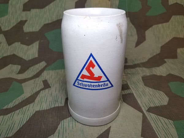 Vintage WWII-era German Schwabenbrau 1L Krug