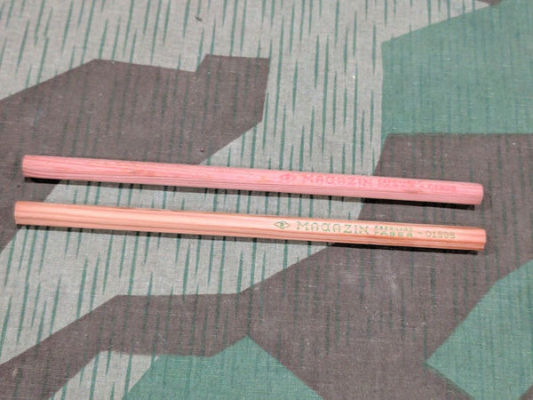 Vintage WWII-era German Set of Red and Green Colored Pencils