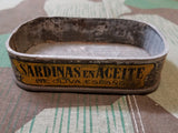 Vintage WWII-era Spanish Sardine Tin