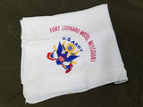 Vintage WWII Fort Leonard Wood US Army Sweetheart Scarf