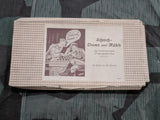 Vintage WWII German Chess Game Set Schach Mühle Dame Complete
