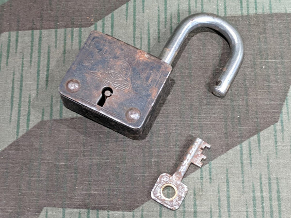 Vintage WWII German Stahlhart DRGM Lock
