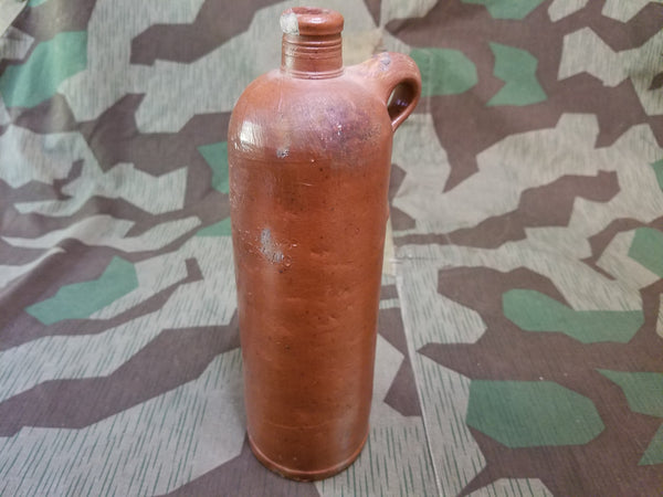 Vintage WWII German Stoneware Mineral Water Bottle