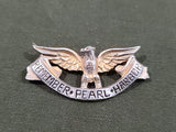 Vintage WWII Remember Pearl Harbor Eagle Pin