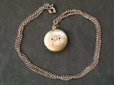 Vintage WWII Signal Corps Locket Sweetheart Necklace
