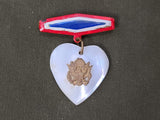 Vintage WWII Sweetheart Mother of Pearl Army Pin