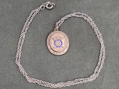 Vintage WWII US Army Quartermaster Sweetheart Necklace