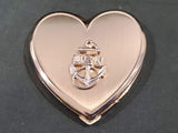 US Navy Heart Shaped Compact