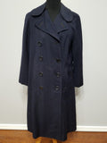 Vintage WWII WAVES Women's Navy Uniform Overcoat Jacket
