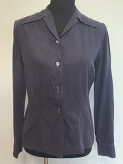 Vintage WWII Women's Navy Blue WAVES Uniform Blouse