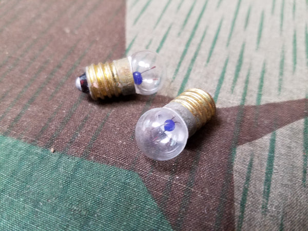 Vintage WWII-era German NOS 3.5V Flashlight Bulbs