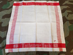 Vintage WWII or Pre-war German Toiletten-Tuch Hand Towel